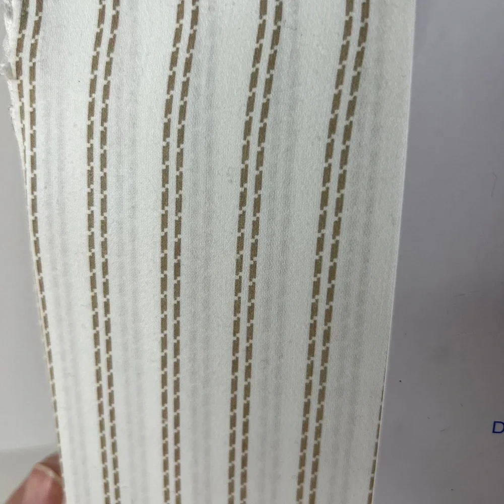 Charter Club Damask Collection Twin Sheet Set Cotton Stripe Ticking‎ NIP